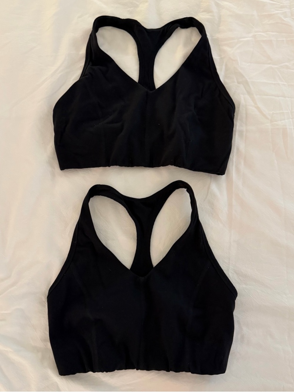 LNDR Bundle of Two Racerback Sports Bras in Black